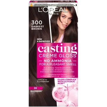 Poolpüsivärv Casting Crème Gloss 300 Darkest Brown