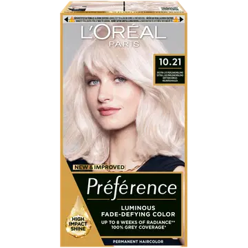 Juuksevärv Loreal Infinia 10.21 Pearl Blonde