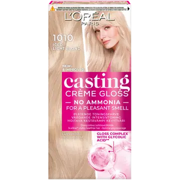 Poolpüsivärv Loreal Casting Creme Gloss 1010 Light Iced Blonde