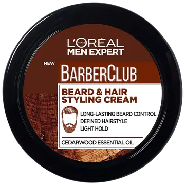 Modelleerimiskreem Loreal Barber Club habemele ja juustele 75ml