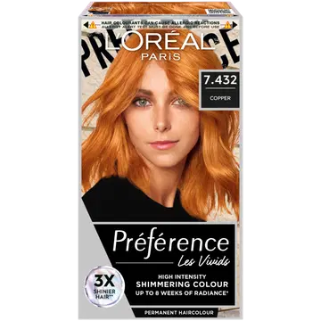 Püsivärv Loreal Preference Copper 7.432