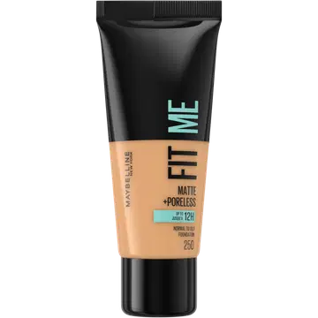 Maybelline jumestuskreem Fit Me Matte+Por Sun Beige 250
