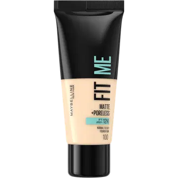 Maybelline jumestuskreem Fit Me Matte+Poreless 100 Warm Ivory