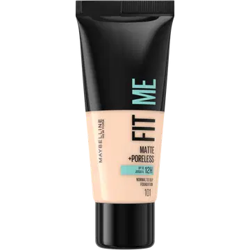 Maybelline jumestuskreem Fit Me Matte+P 101 True Ivory