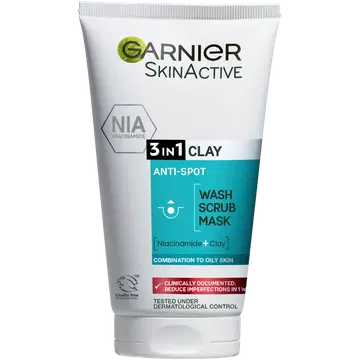 Näokoorija Garnier Skin Active Pure Active 3in1 150ml