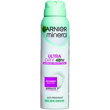 Spreideodorant Garnier Mineral Ultra Dry 150ml