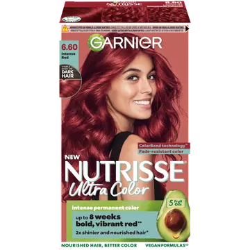 Juuksevärv Garnier Nutrisse Ultra Color 6.60 Fiery Red