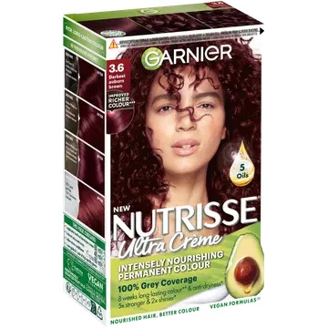 Juuksevärv Garnier Nutrisse 3.6 Deep Reddish Brown