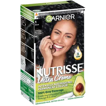 Juuksevärv Garnier Nutrisse 1 Black