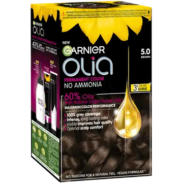 Garnier Olia püsivärv brown 5.0