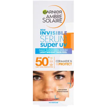 Päikesekreem näole Garnier Ambre Solaire Invisible Serum SPF50 30ml