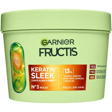 Juuksemask Garnier Fructis Keratin Sleek 370ml