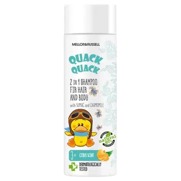 QUACK QUACK Lastešampoon Sumac and Chamomile 200ml