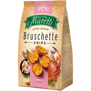 Maretti bruschetta-krõpsud krabimaitselised 70g