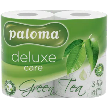 Tualettpaber Paloma Deluxe Green Tea 3-kihiline 4tk