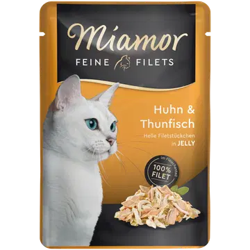 Miamor Fine Filets täissööt kassidele kana ja tuunikalaga 100g