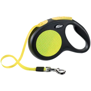 Flexi Neon Reflect jalutusrihm, M/25 kg, 5 m