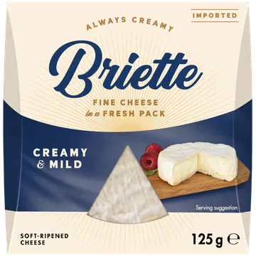 Käserei Briette Creamy & Mild valgehallitusjuust, 125 g