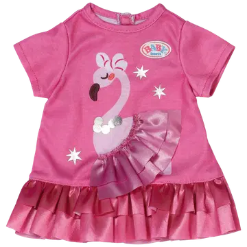 Babyborn kleit  flamingo 43 cm