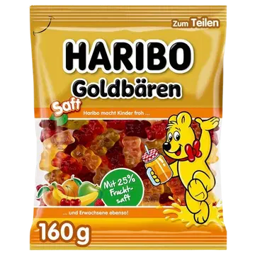 HARIBO Mahlakarud, kummikommid 160g