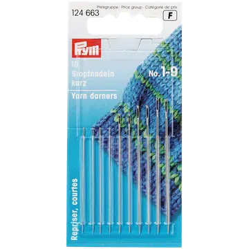 Õmblusnõelad nr.1-9/10tk