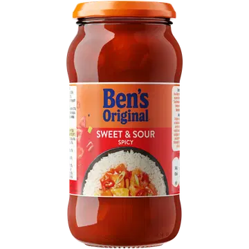 Ben's original sweet&sour spicy kaste 450g
