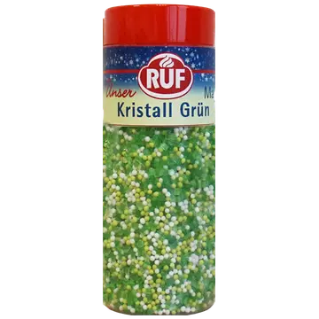 Ruf nonparellid ja suhkrukristallid 85 g, rohelised, valged
