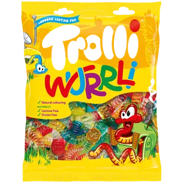 Trolli Wurrli kummikommid 100g