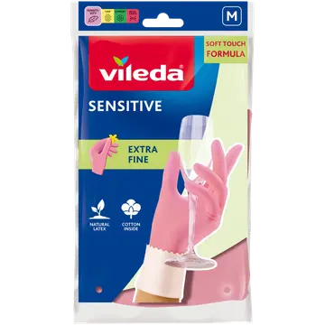 Vileda kummikindad sensitive M