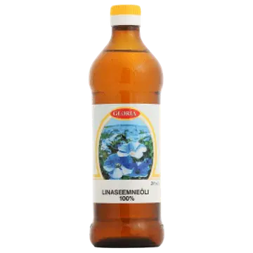 Gloria linaseemneõli rafineerimata 500 ml