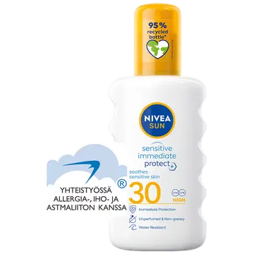 Päikesekreemi sprei Nivea Sun Sensitive SPF30 200ml