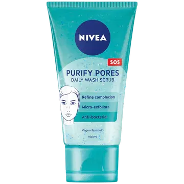 Nivea Pore Purif kooriv puhastusgeel mangoolia ekstraktiga 150ml