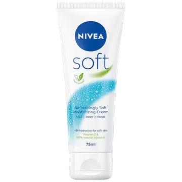 Nivea Soft Body ja Face kreem niisutav 75ml