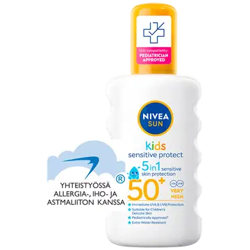 Päikesekreem Nivea Sun Sensitive laste SPF50 200ml
