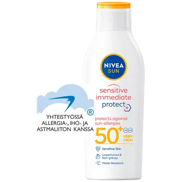 Päikesekreem Nivea Sun Sensitive Immediate Protect SPF50 200ml