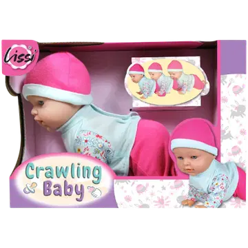 20 cm pikkune roomav beebi
