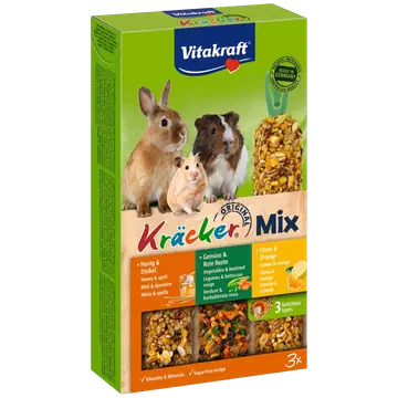 Vitakraft näriliste seemnekangid 3 tk, 168g