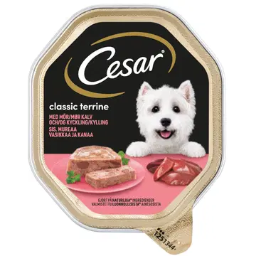 Cesar koeratoit vasika- ja kanalihaga 150 g