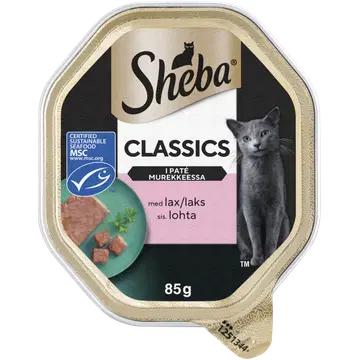 Sheba täissööt kassidele lõhega 85 g