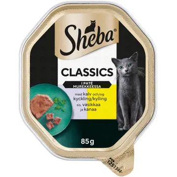 Sheba täissööt kassidele vasikalihaga 85 g