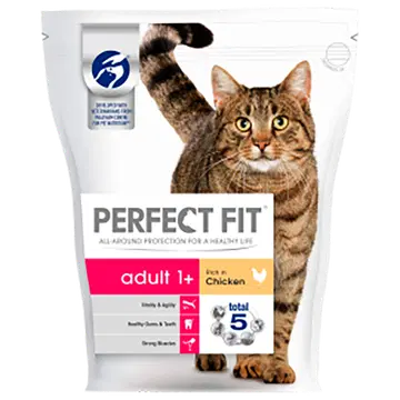 PERFECT FIT Kuivtoit kassidele, kanaga, 750g