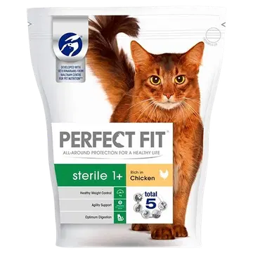 PERFECT FIT Kuivtoit ster.kassidele, kanaga, 750g