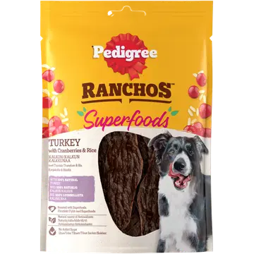 Pedigree Superfood kalkuni maiused koertele 70g