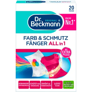 Värvi- ja mustusekogumise lapid Dr.Beckmann 20tk