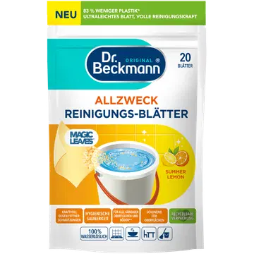 Üldpuhastusvahendi lehed Magic Leaves Summer Lemon 20tk