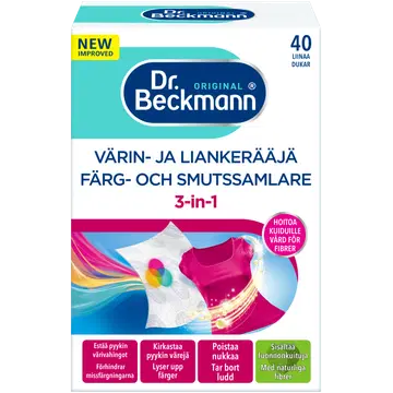 Dr.Beckmann värvi- ja mustusepüüdja 40tk