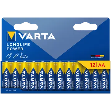 Varta leelispatarei longlife power aa 12tk