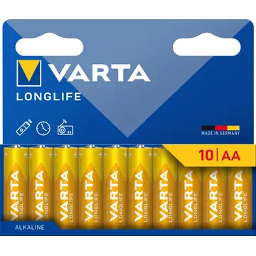 Varta leelispatarei longlife aa 10tk