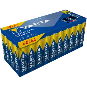 Varta leelispatarei Longlife Power AA 40 tk