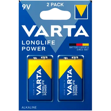 Varta patarei high energy 9v 2tk